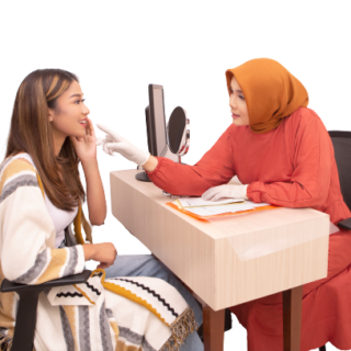 konsultasi di klinik kecantikan