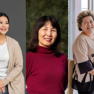 gambar perempuan usia 40 tahun, 50 tahun dan 60 tahun